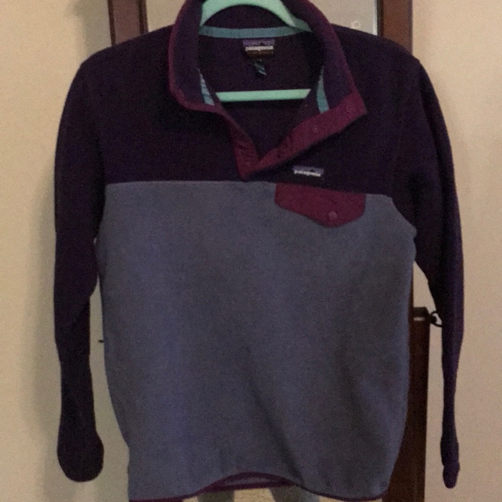 Patagonia Synchilla fleece quarter snap pullover
